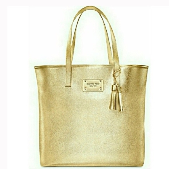 Michael Kors metallic tote - Picture 1 of 8